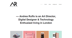 Desktop Screenshot of andrearuffo.com